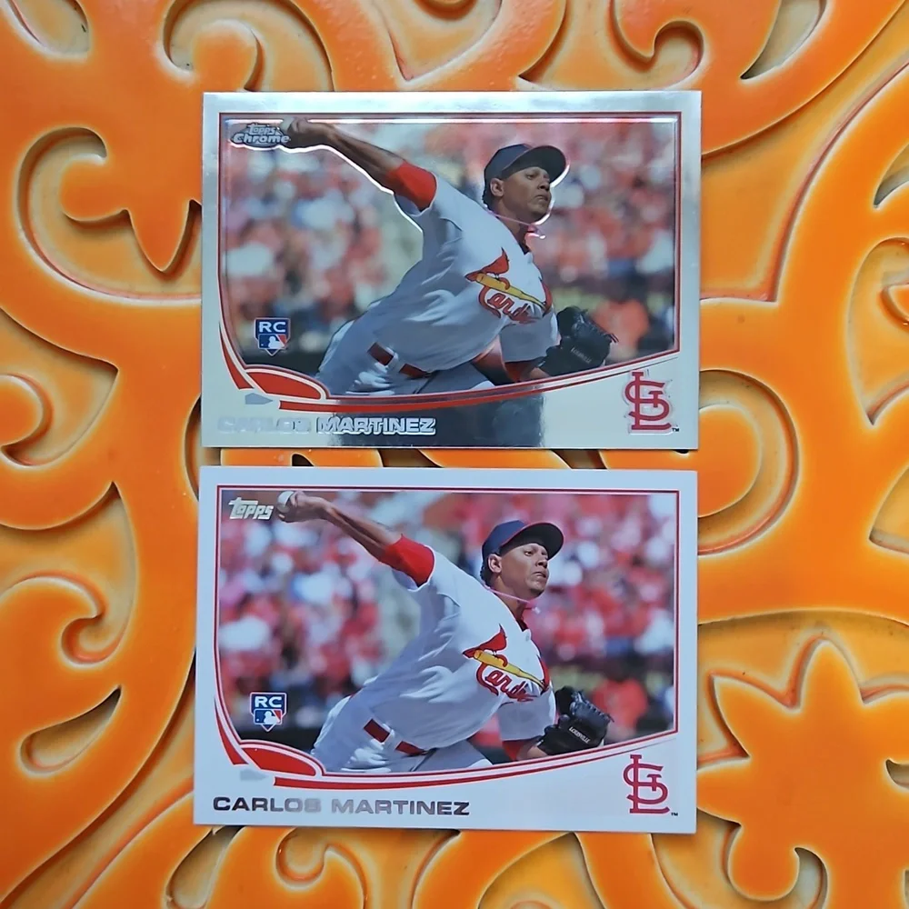 Topps Saint Louis Cardinals Carlos Martinzez 2012 Rookie Cards 2 pack